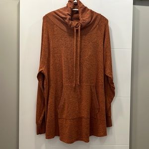 George - Soft Loungewear 2X top, 3X bottom Pumpkin orange